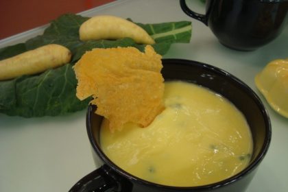 Creme de mandioquinha - Veja a Receita:
