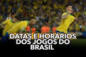 Datas e horários dos jogos do Brasil na Copa do Mundo no Qatar