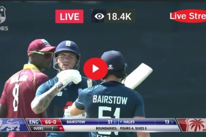 Watch England v West Indies: G2 Live