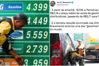 Petrobras anuncia redução do preço da gasolina - YouTube