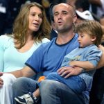 Andre Agassi Steffi Graf Beach