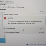 Erro Inesperado Ao Tratar O Pedido De Autenticação Ao Provedor De Identidade.