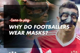 Why can't football players wear glasses?