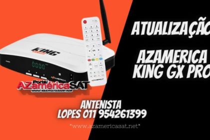 Atenção : Nova Atualização AZ-América King GX Pro V1.12 - Confira ...