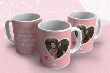 Caneca com foto - Você foi a melhor coisa que me aconteceu | Elo7