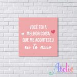 Você É A Melhor Coisa Que Me Aconteceu