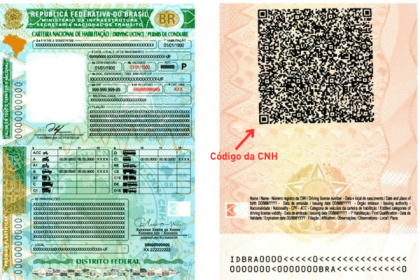 Onde fica o código de segurança da CNH? Veja como consultar pela ...