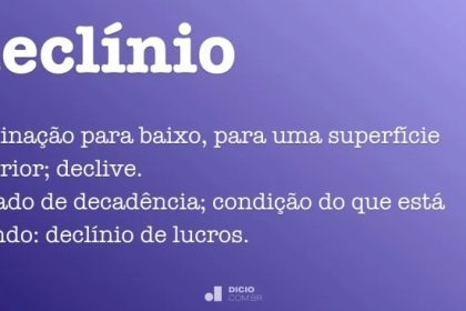 Declínio - Dicio, Dicionário Online de Português