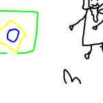 Deus é brasileiro - Desenho de cecilize - Gartic