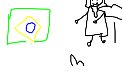 Deus é brasileiro - Desenho de cecilize - Gartic