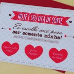 Bilhete De Dia Dos Namorados