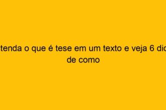A Tese Do Autor Está Expressa Em Qual Fragmento Do Texto?