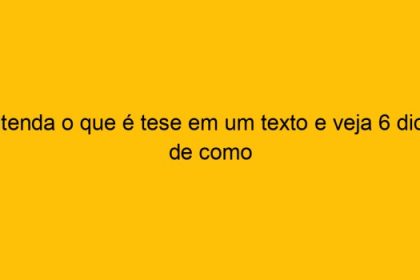 A Tese Do Autor Está Expressa Em Qual Fragmento Do Texto?
