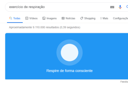 Exercício De Respiração No Google