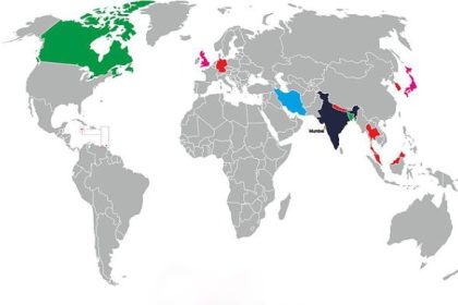 Which countries play rugby the most?