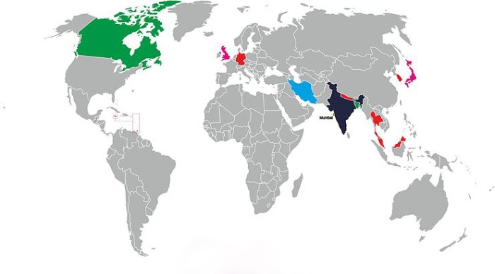 Which countries play rugby the most?