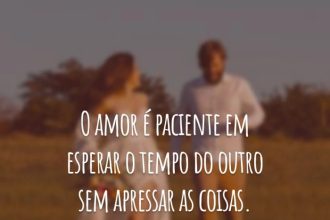 O Amor É Paciente É Benigno