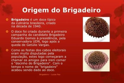 Qual Origem Do Brigadeiro