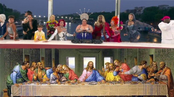 The Olympics 2024 Last Supper - Loria Evangelin