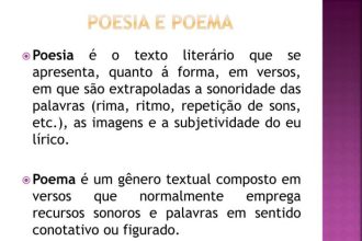 Poema E Poesia Qual A Diferença | Sitedoct.org