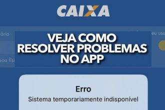 Um Erro Foi Encontrado Ao Processar A Solicitação Do Aplicativo Caixa Tem