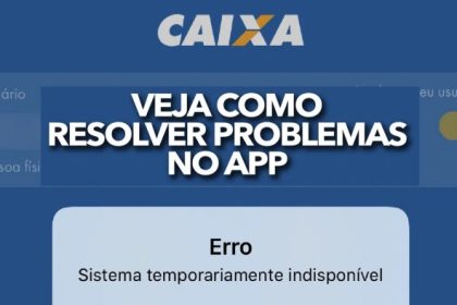 Um Erro Foi Encontrado Ao Processar A Solicitação Do Aplicativo Caixa Tem