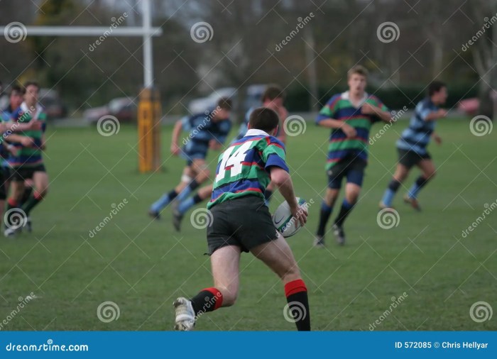 What is the right wing in rugby?
