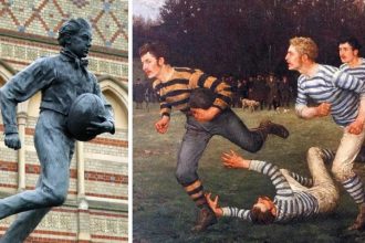 Did rugby come from soccer?