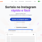 Sorteio Instagram